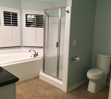 Southern Comfort Home Improvements and Maintenance can provide updated looks to your bathroom