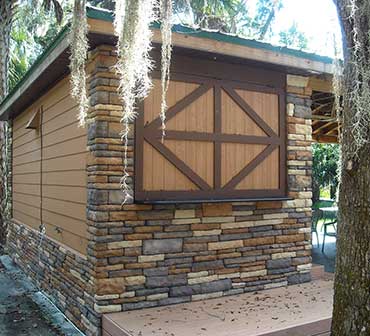Southern Comfort Home Improvements and Maintenance can update your outdoor living area