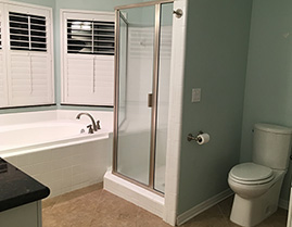 Southern Comfort Home Improvements and Maintenance can provide updated looks to your bathroom