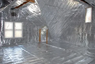 attic radiant barrier insulation